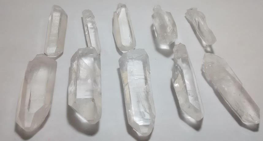 Stones from Uruguay - Laser Quartz Points Suitable for jewelry