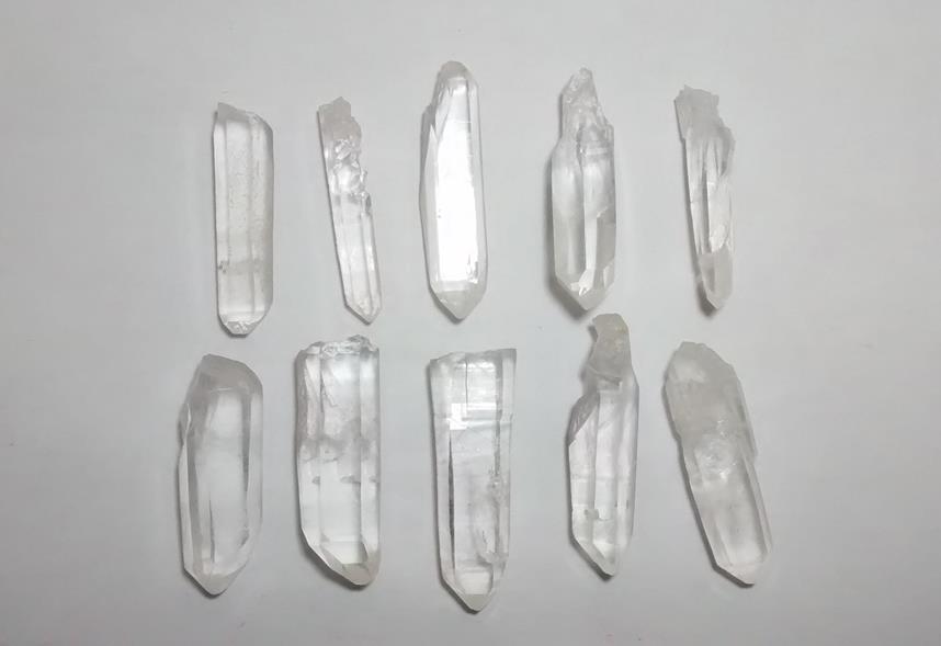 Stones from Uruguay - Natural Laser Crystal Point for Pendants