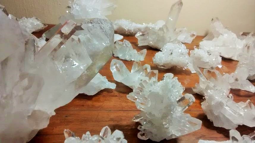Stones from Uruguay - Crystal Cluster (super extra quality)