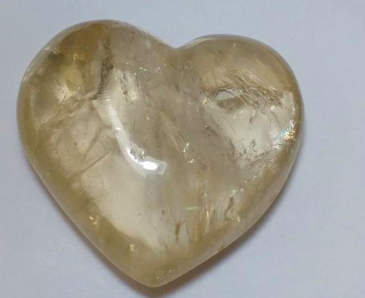 Stones from Uruguay - Smoky Quartz Heart for Home & Decor