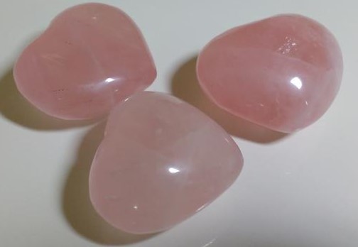 Stones from Uruguay - Rose Quartz Heart for Home & Decor