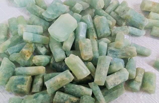 Stones from Uruguay - Rough Beryllium