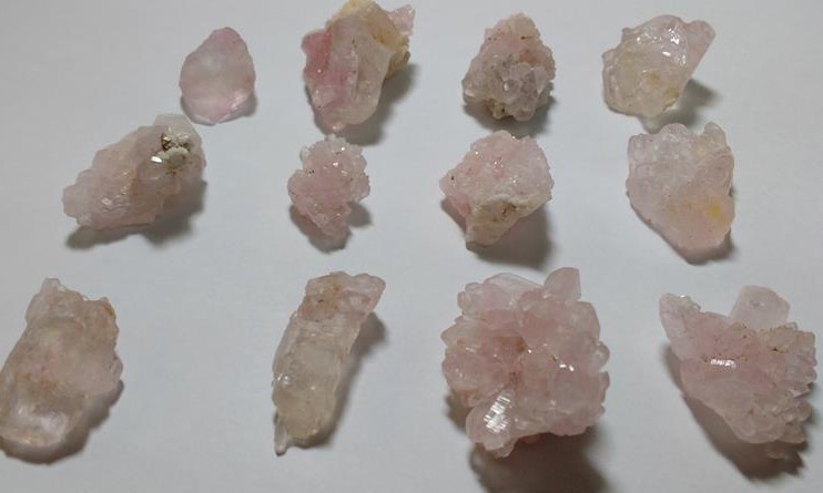 Stones from Uruguay - �Canga Rosa� Rose Quartz Crystal