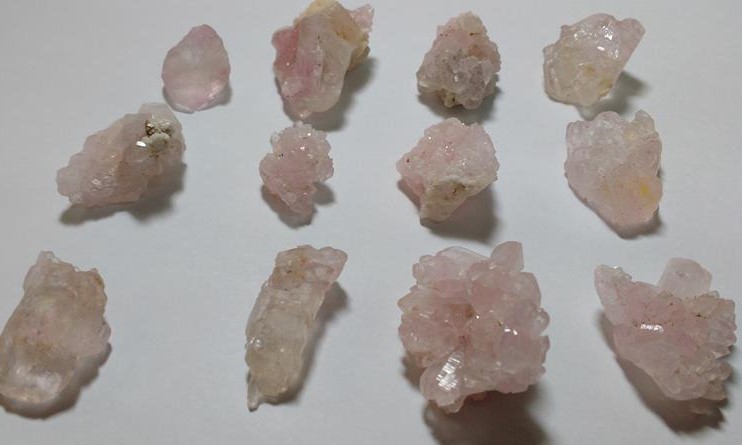 Stones from Uruguay - ‘Canga Rosa’ Rose Quartz Crystal