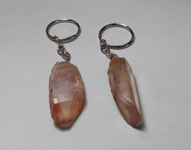 Stones from Uruguay - Tangerine Point Keychains