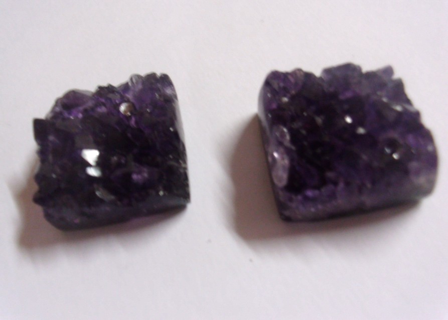 Stones from Uruguay - Amethyst Druzy Square