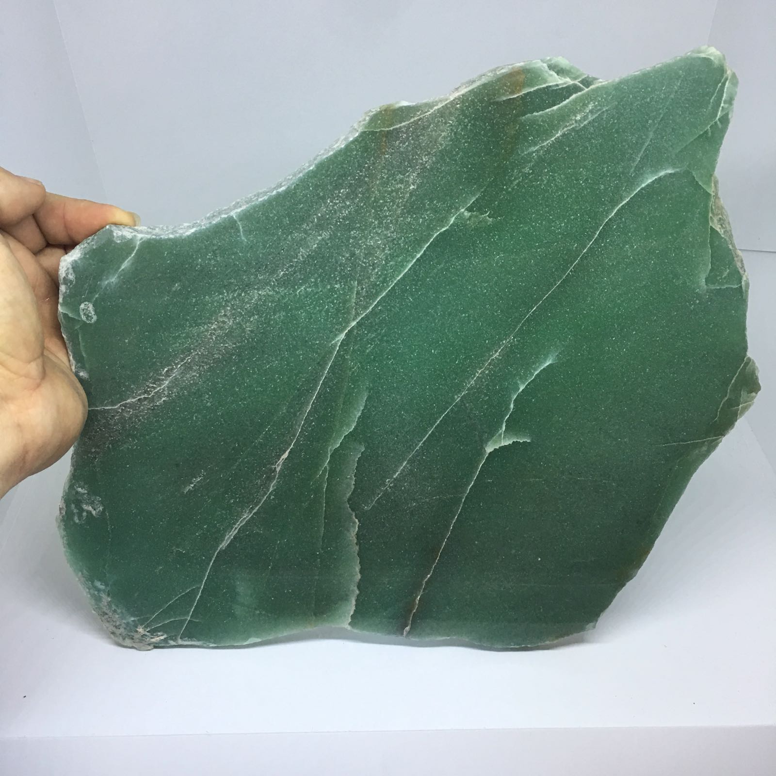 Stones from Uruguay - Green Aventurine  for  Platter, Trivet  or Table Centerpiece 