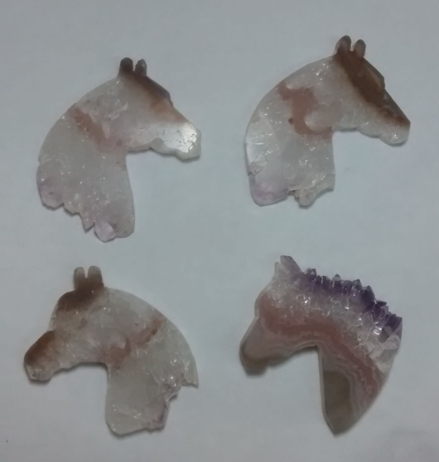 Stones from Uruguay - Amethyst Stalactite Horse Slices