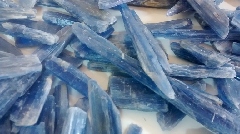 Stones from Uruguay - Blue Kyanite over 7cm