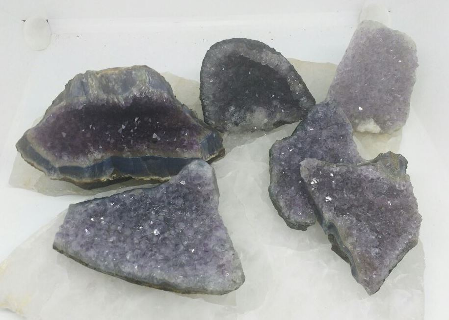 Stones from Uruguay - Light Purple Amethyst Cluster