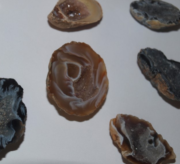Stones from Uruguay - ágate Geode Druse welry