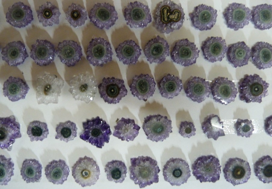 Stones from Uruguay - Amethyst Stalactite Slices (10-25mm)