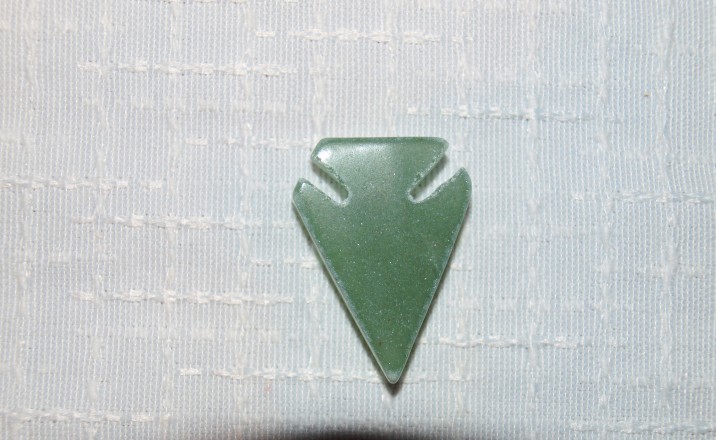 Stones from Uruguay - Green Aventurine Quartz Arrowhead