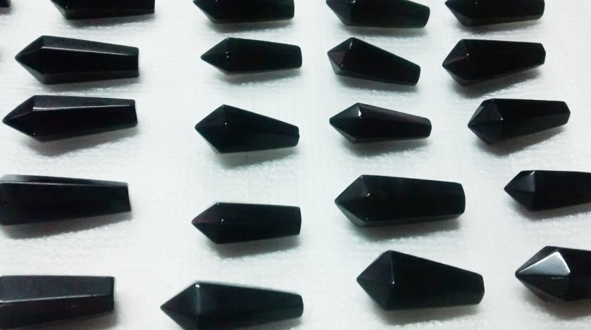 Stones from Uruguay - Black Obsidian Pendulum