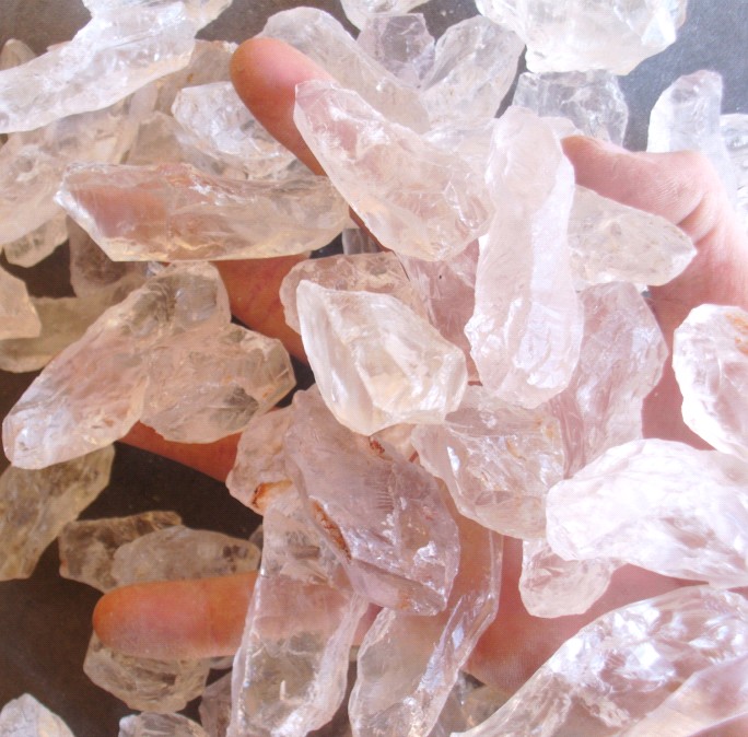Stones from Uruguay - Crystal 100% Clean for Treatment(10-20gr)