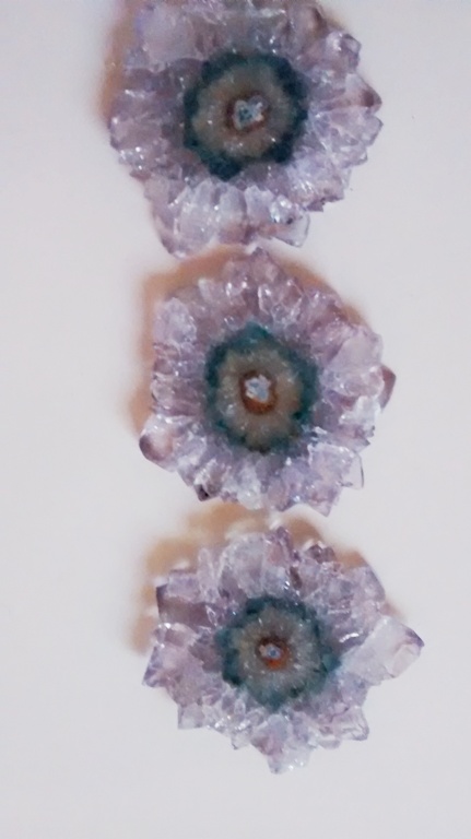 Stones from Uruguay - AMETHYST STALACTITE SLICE SETS